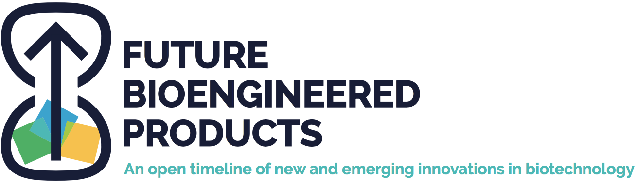 Future bioengineered products: An open timeline of new and emerging innovations in biotechnology